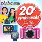 Appareil Photo numérique pour Enfants VTech KidiZoom Duo DX Rose - 10 en 1 - Dès 3 Ans (via 20€ d'ODR)