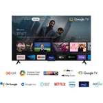TV 58" TCL 58P631 - 4K HDR, Google TV, Dolby Audio