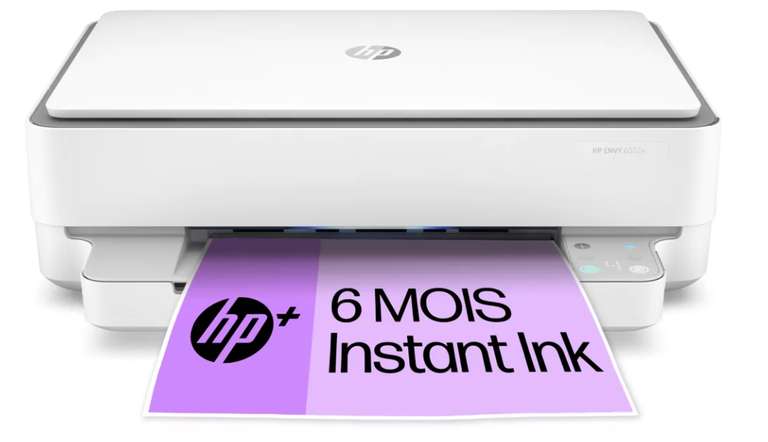 Imprimante jet d'encre Hp Envy 6032e éligible Instant Ink