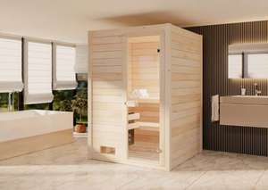 Cabane à sauna en bois massif, Weka Valida GT (maison-et-jardin.fr)