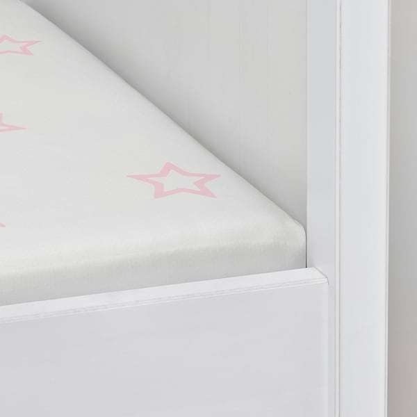 [IKEA Family] Linge de lit enfant Grindval - 3 pièces, étoiles, 60x120 cm - Rose ou Turquoise