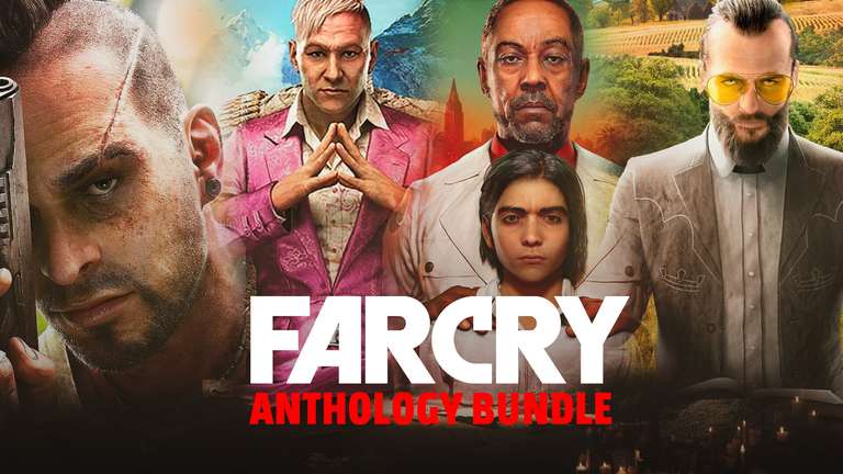 Pack Far Cry Anthology : FC3 + FC4 + FC5 + FC6 sur Xbox One & Series (Dématérialisé - store Argentine)