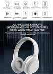 Casque audio sans fil Lenovo Lecoo ES207 - Bluetooth 5.2 (Noir ou Blanc)