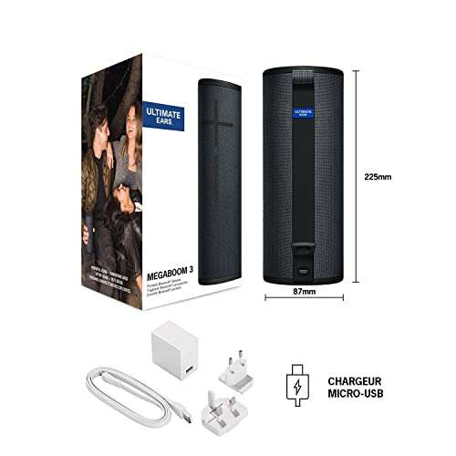 Enceinte Portable Ultimate Ears Megaboom 3 (via coupon)
