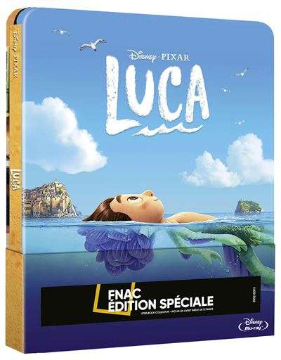 Coffret Blu-ray Steelbook Luca - Édition spéciale Fnac