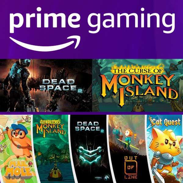 [Prime Gaming] Monkey Island, Dead Space 2, Mail Mole, Out of Line, Cat Quest Offerts sur PC (Dématérialisés)