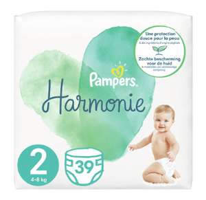 2 Paquets de couches Pampers harmonie