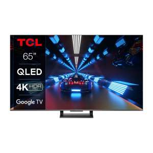TV 65" TCL 65C735 - QLED, 4K UHD, 144 Hz, HDR Pro, Dolby Atmos & Vision iQ, HDMI 2.1/eARC, ALLM (via Code + ODR de 150€)
