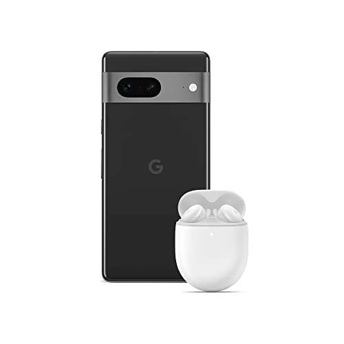 Pack Smartphone 6.32" Google Pixel 7 - 5G, OLED FHD+ 90Hz, 8 Go RAM, 128 Go + Écouteurs sans fil Pixel Buds A-Series (via ODR 50€)