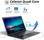 PC Portable SGIN 15.6" - 8 Go RAM, 256 Go SSD, Celeron Quad-Core (vendeur tiers, via coupon)