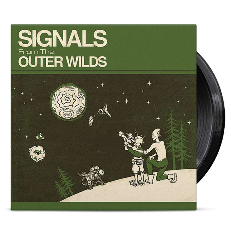 Vinyle du jeu Outer Wilds : Signals from the Outer Wilds (Iam8bit.com, Frais d'importation inclus)
