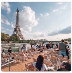 Croisière guidée en journée sur la Seine gratuite le jour de votre anniversaire (via formulaire/justificatif) - Vedettes de Paris (75)