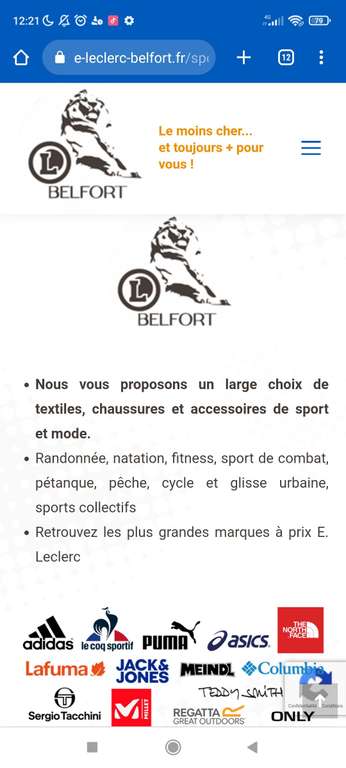 Jusqu'à 70% de Réduction sur tout le Magasin (Liquidation Totale) - E.leclerc Sport Belfort (90)