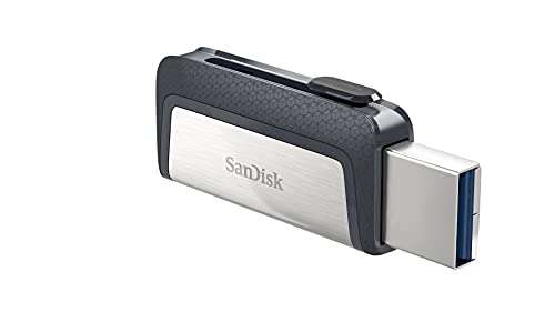 Clé USB 3.1 Sandisk Ultra (SDDDC2-128G-G46) - 128Go, Type-C à Double Connectique