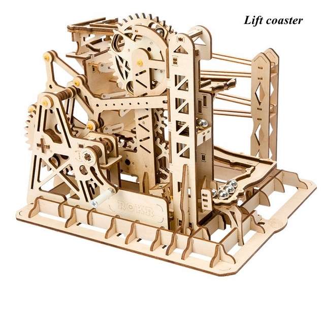 Puzzle 3D / Maquette en bois Robotime - 238 pièces, Modèle au choix (Entrepôt Belgique)