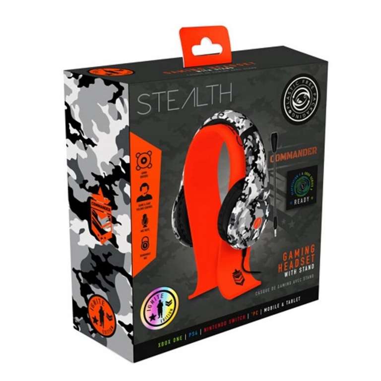 Casque de jeu filaire XP-Commander Stealth Edition Ignite (Via 24.99€ sur la Carte de Fidélité)