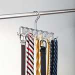 Porte cravate à 14 crochets iDesign + Ceinture