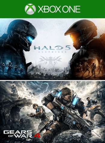 Gears of War 4 & Halo 5: Guardians Bundle sur Xbox One/Series X|S (Dématérialisé - Store Argentin)
