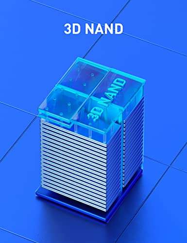SSD interne M.2 NVMe Lexar NM610 PRO - 2 To, Jusqu'à 3300-2600 Mo/s (Vendeur tiers)