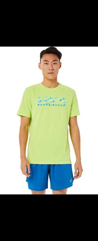 Sélection de Tee-shirt Asics Exemple : T-shirt FTW SS Top Lake - du S au XXL