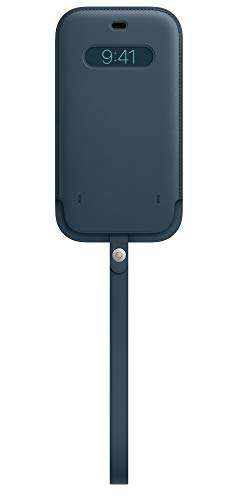 Housse de protection en cuir Apple MagSafe pour iPhone 12 Pro Max