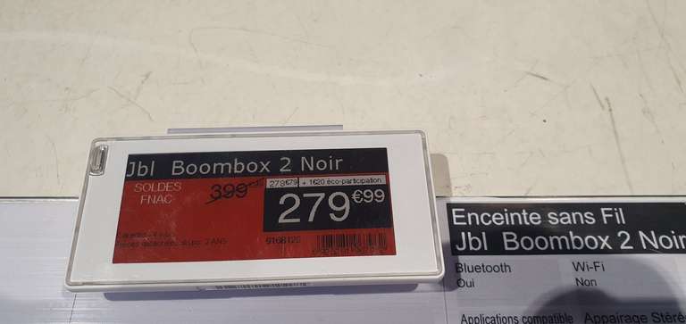 Enceinte sans-fil JBL BoomBox 2 (Sélection de magasins)