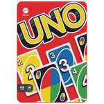 Jeu UNO Mattel Games - Boîte Métallique, Jeux de Cartes Familial pour Enfants et Adultes