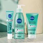 Gel nettoyant visage Nivea Derma Skin Clear - 150 ml, à l'acide salicylique & niacinamide (via coupon + Abonnement Prévoyez &Économisez)