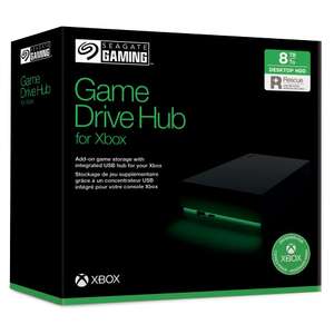 Disque dur externe Seagate Game Drive - 8 To, Hub USB intégré, Xbox Certifié, (5 Gbit/s)