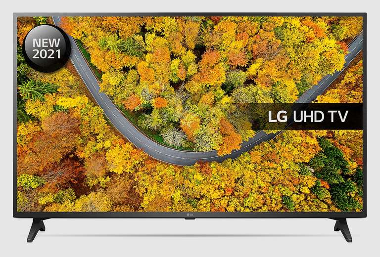 TV 55" LG 55UP75006LF - LED, 4K UHD, HDR 10, Smart TV