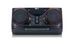 Chaîne Hi-fi Mini LG XBOOM - 300W, Noir, Bluetooth, USB Dual, Caisson de Basse, TV Sound Sync, MP3, Radio FM, Reproductor CD, Auto DJ, AUX