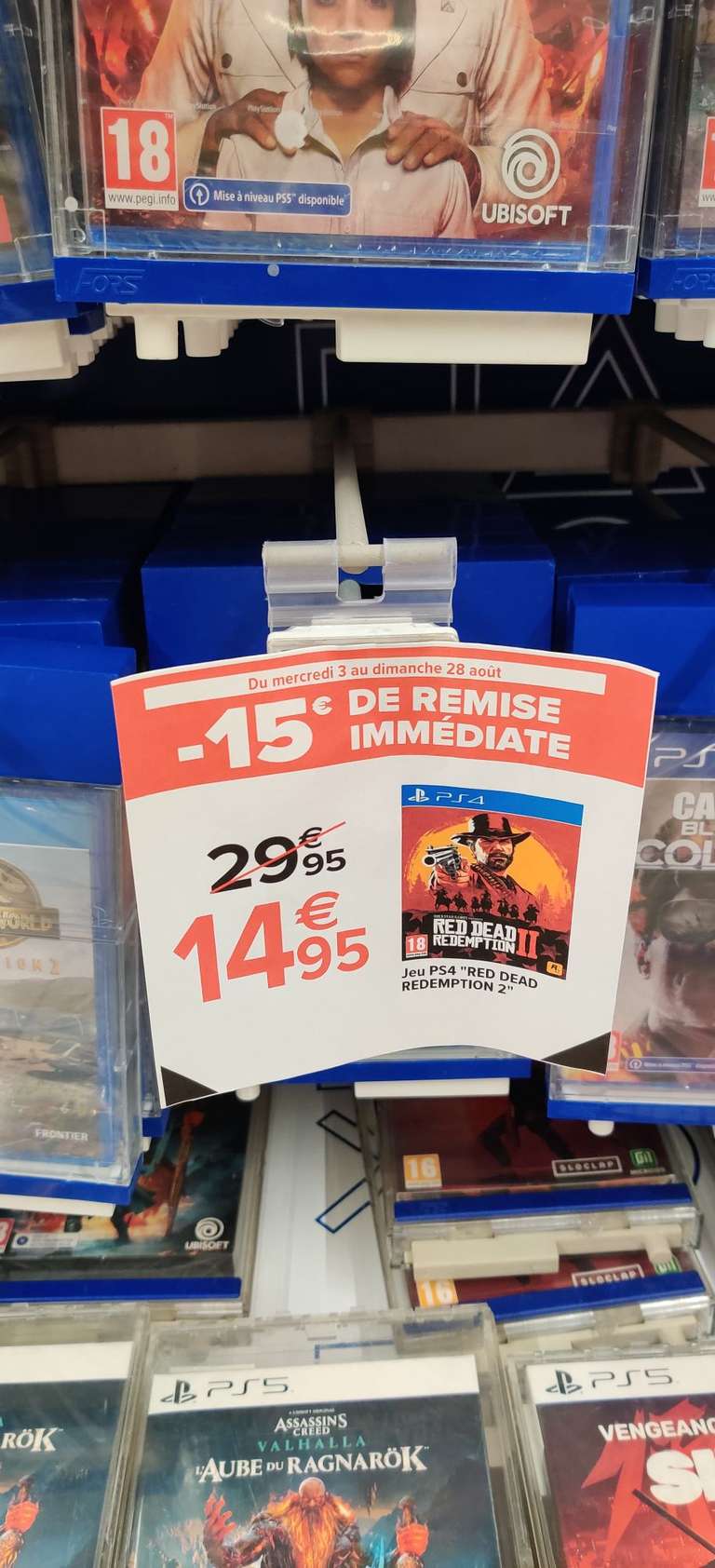 Red Dead Redemption 2 sur PS4 - Annecy