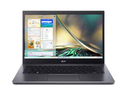 PC Portable 14'' Acer Aspire 5 A514-55-71H1 - Full HD IPS, Intel Core i7-1255U, RAM 16 Go, SSD 512 Go, Intel Iris Xe Graphics, Azerty