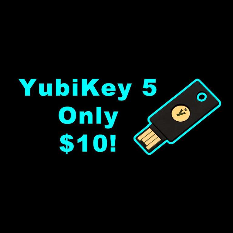 Clé de sécurité USB et NFC Yubico YubiKey - cloudflare.com