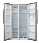 Réfrigérateur américain Thomson THSBS100IX - 551L, Inox, Froid ventilé, Réfrigérateur 350L, Congélateur 201L, Distributeur d'eau