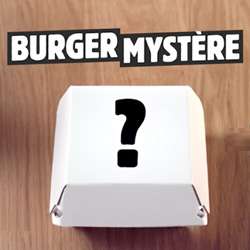 [Via l'App] Un Burger Mystere à 3€ & une Glace Mystere à 2€