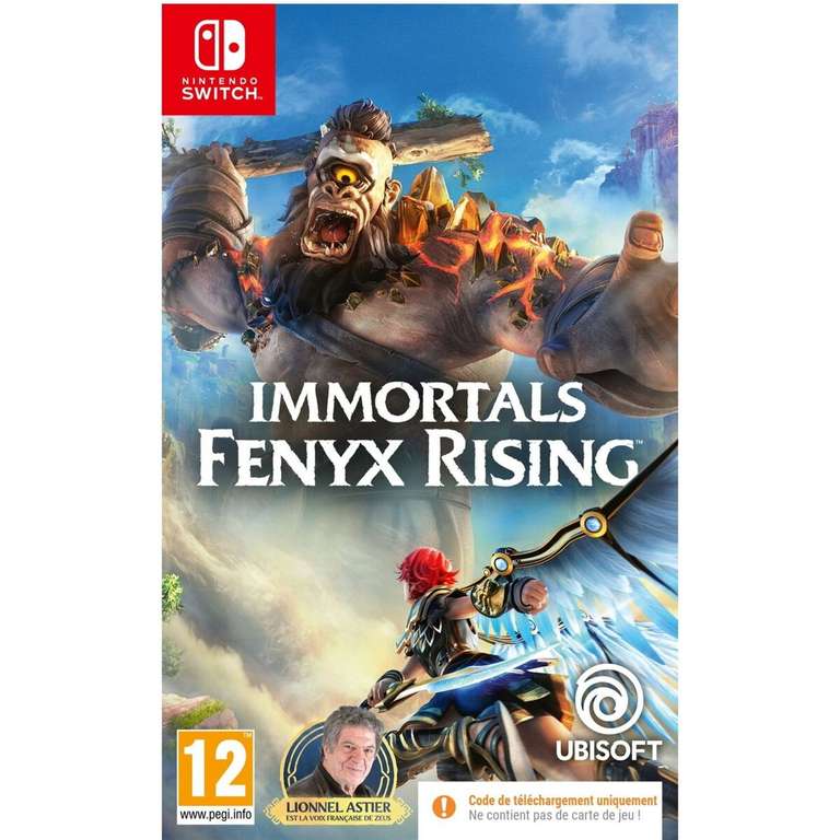 Immortals Fenyx Rising sur Nintendo Switch (Code dans la boite)