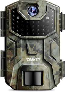 Caméra d'observation & de chasse iZeeker IG200 - Full HD (32MP) , Vision nocturne, 940nm LED Invisible, IP66, Déclenchement 0,2s (VT)