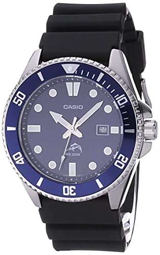 Montre à quartz Casio Duro Marlin MDV106-1AV 200M - bleue (frais de douanes et port inclus)