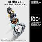 Montre connectée Samsung Galaxy Watch en Promo - Ex : Watch5 PRO (via ODR de 100€)