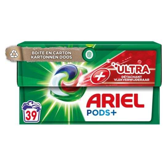Lessive en Capsules Ariel Pods Ultra All-in-1 Pods (Via 17,08€ sur Carte  Fidélité + ODR de 8.54€) –