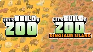 Lot Let's Build a Zoo + Dinosaur Island sur PC (Dématérialisé)