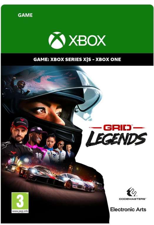 GRID Legends: Standard sur Xbox One/Series X|S (Dématérialisé)