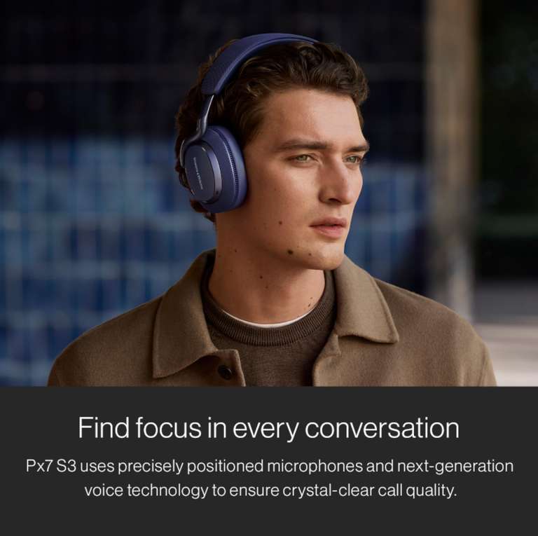 Px7 S3 Bowers & Wilkins – Casque ANC sans fil bleu indigo at