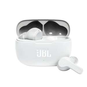 Écouteurs intra-auriculaires sans fil JBL Wave 200TWS - Blanc
