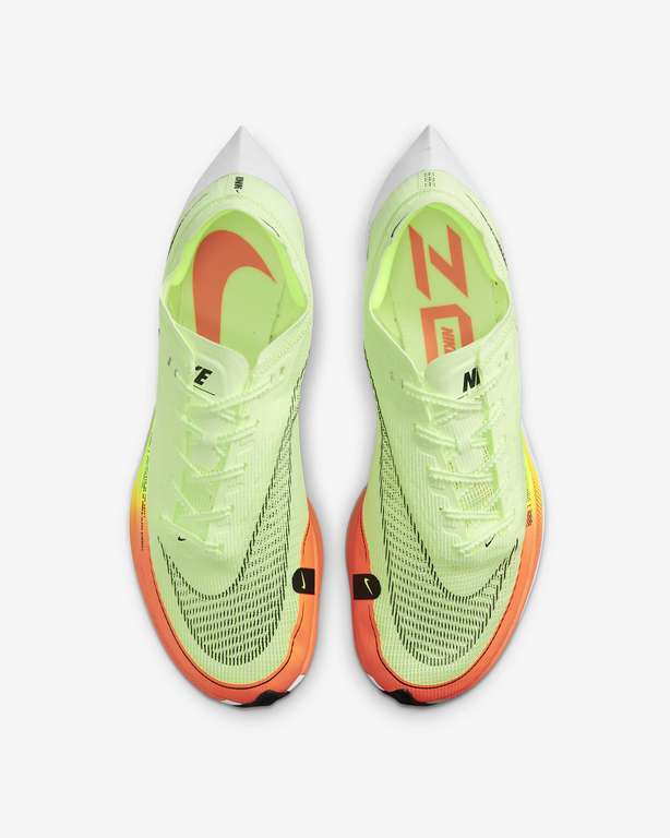 Chaussures Homme Nike Vaporfly next% 2 - Vert Fluo/orange (Diverses tailles disponibles)