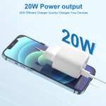 Chargeur 2 ports USB C + A 20W INNISTO PD QC 3.0 Blanc (vendeur tiers)