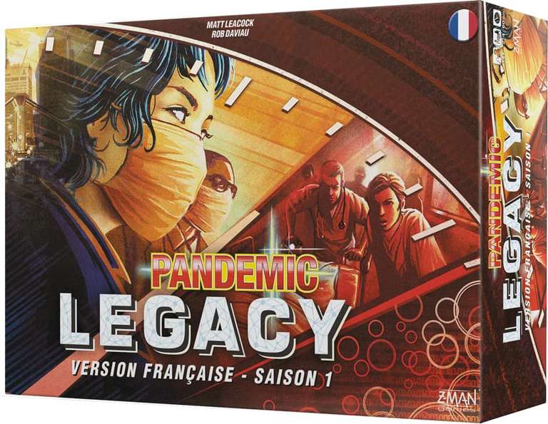 Jeu de Société Pandemic Legacy : Saison 1 - Boîte Rouge (Via Coupon)