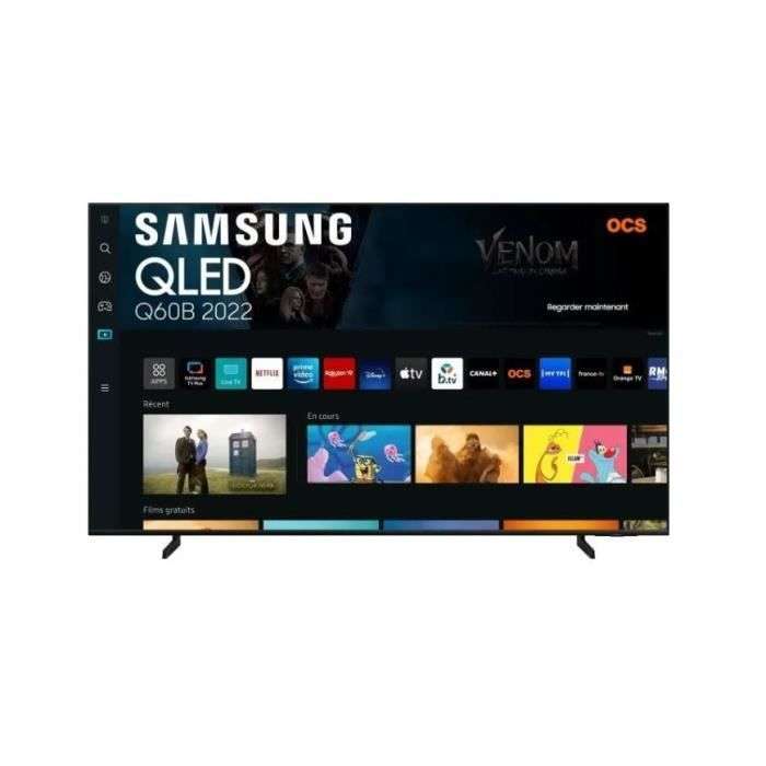TV 4K QLED 75" Samsung 75Q60C - 189cm, Dual LED (100€ via ODR)