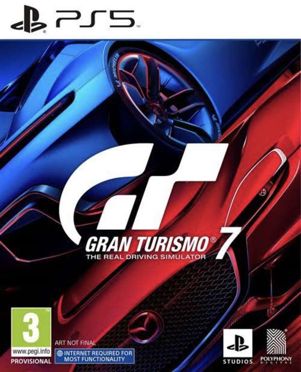 Gran Turismo 7 sur PS5 et PS4 (Dans une sélection de magasins participants)